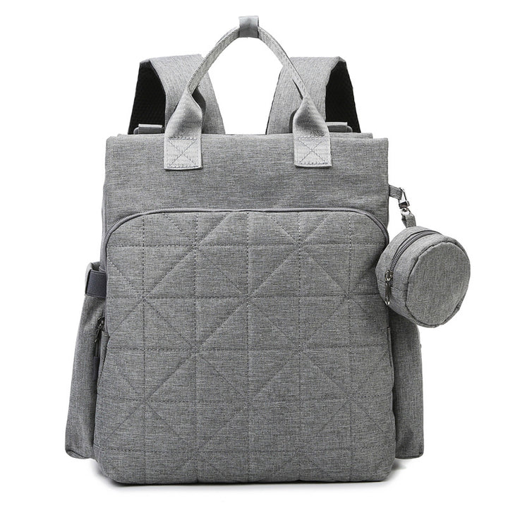 Multi-Functional Quilted Backpack Bowlift