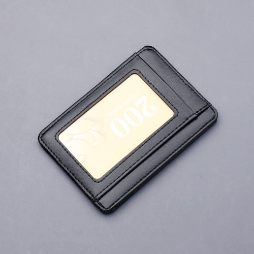 Transparent Window Card Holder