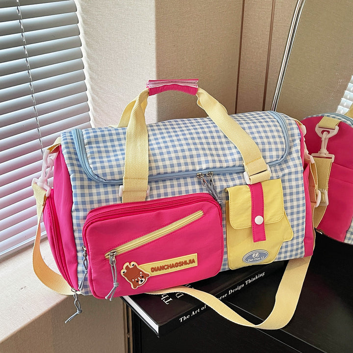 Multi-Pocket Sports Travel Duffle Bowlift