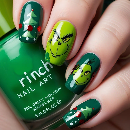 Christmas Nail Tips Bowlift