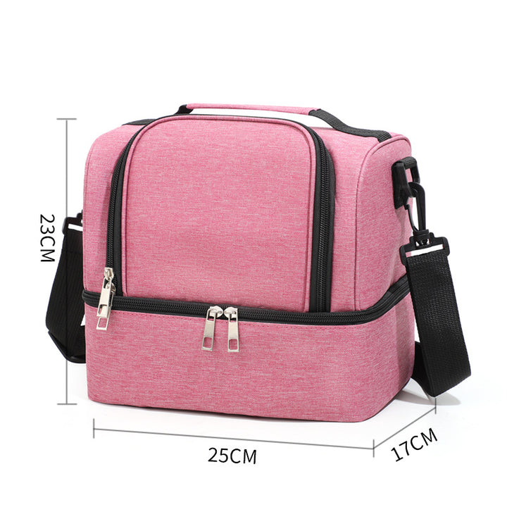 Insulated Lunch Cooler Bag with Adjustable Strap