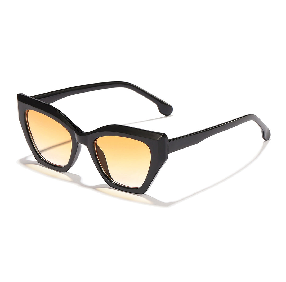 Women's fashionable sunglasses with elegant cat-eye design and durable frame Bowlift