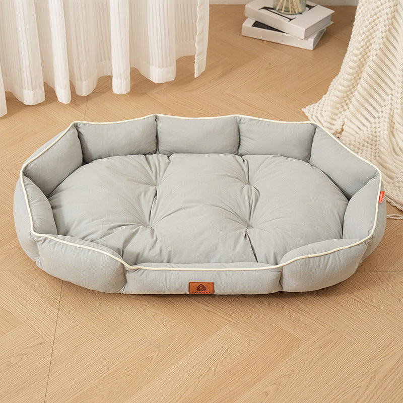 Luxury Plush  Sofa   Dog Bed