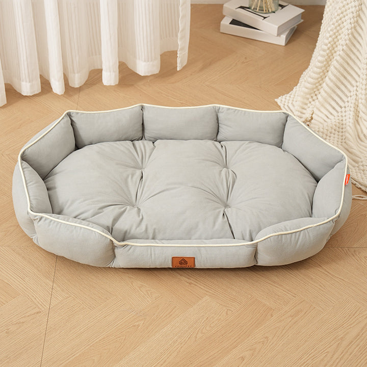 Luxury Plush  Sofa   Dog Bed