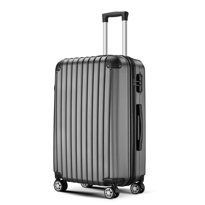 Unisex Durable Hard Shell Rolling Suitcase Bowlift