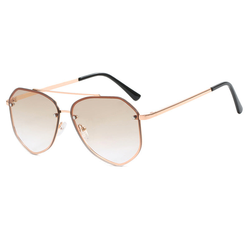 Women's geometric sunglasses with delicate frame Bowlift