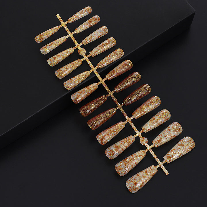 Artificial nails in creative drop design Bowlift