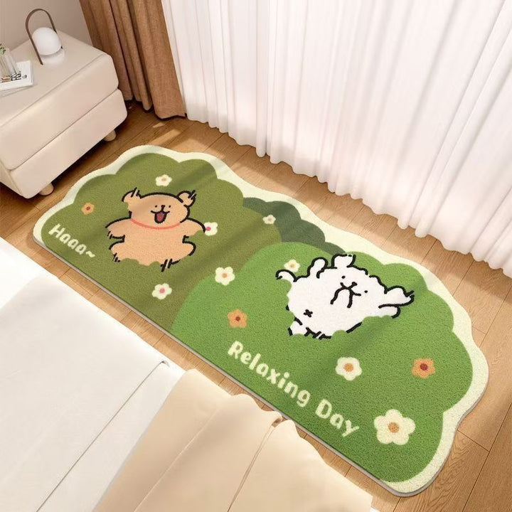 Cute Cartoon Animal Bath Mat