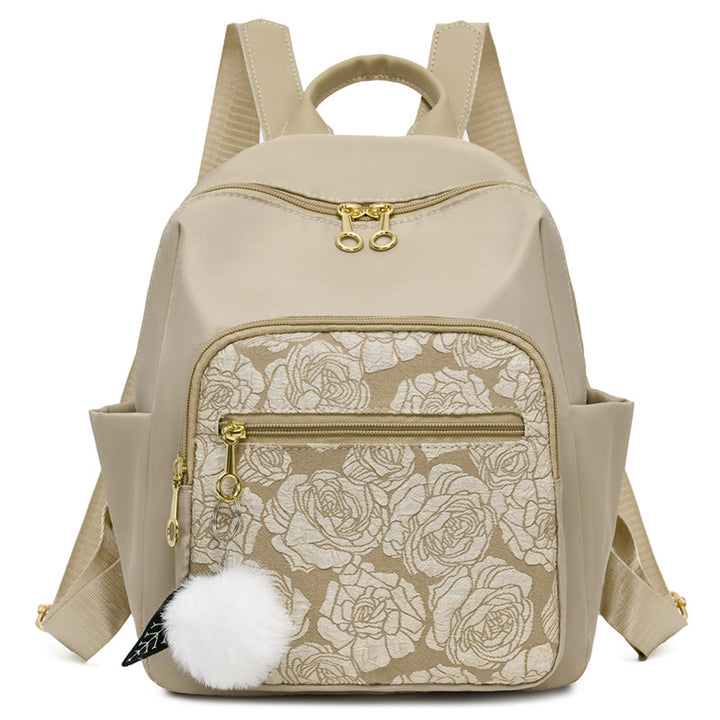 Chic Embroidered Backpack Bowlift