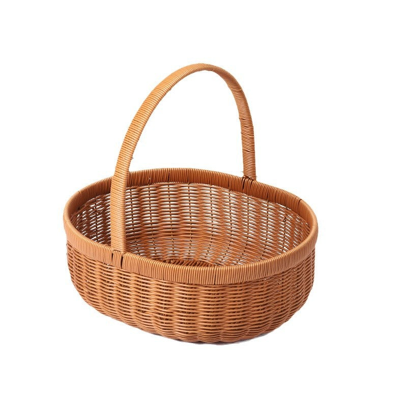 Artisan Woven Utility Basket Bowlift