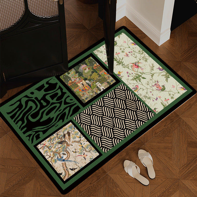 Playful Fruit-Themed Bath Mat Bowlift