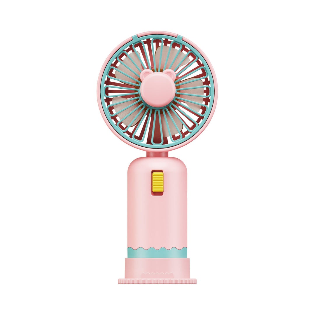 Unisex Portable Mini Fan with Ergonomic Design and USB Connection Bowlift