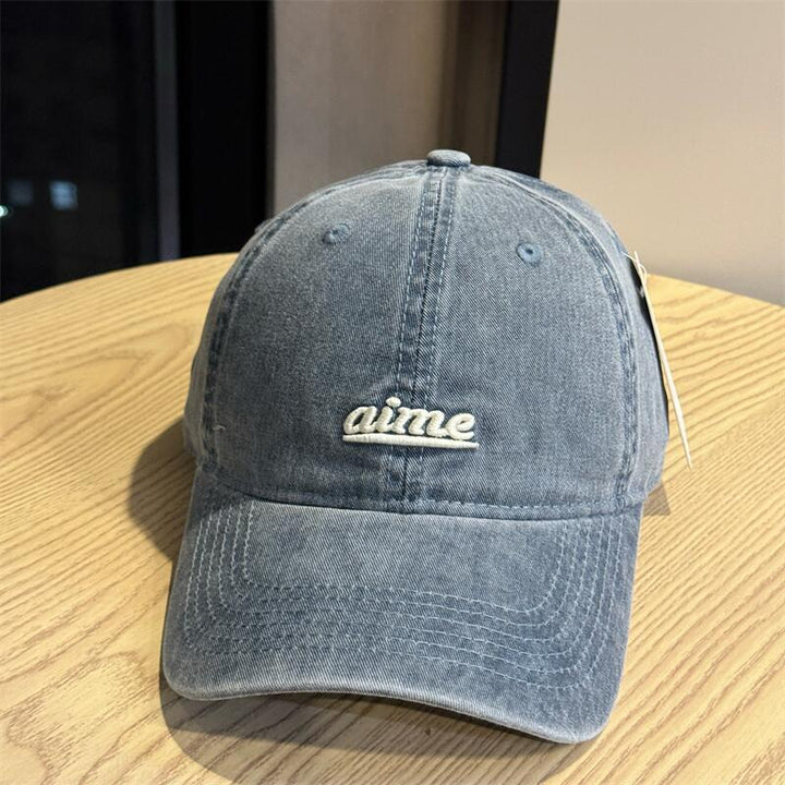 Women's Casual Vintage-Inspired Cotton Baseball Cap Bowlift