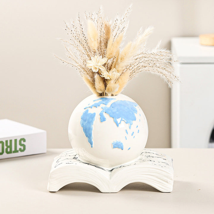 Elegant Ceramic Globe Bank Bowlift
