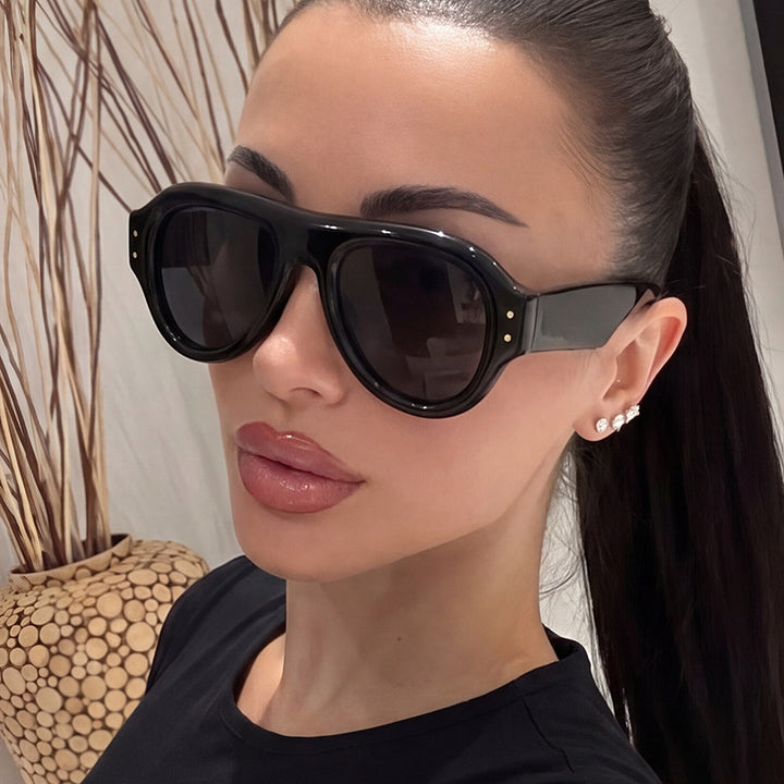 Women unique sunglasses in retro style Bowlift