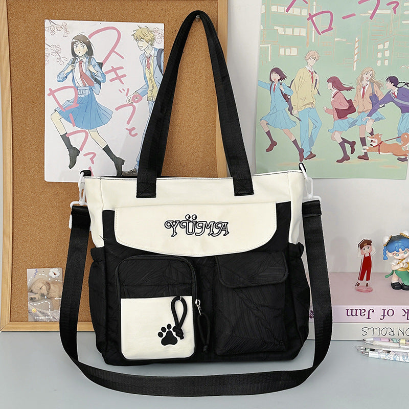 Multi-Pocket Shoulder Bag Bowlift