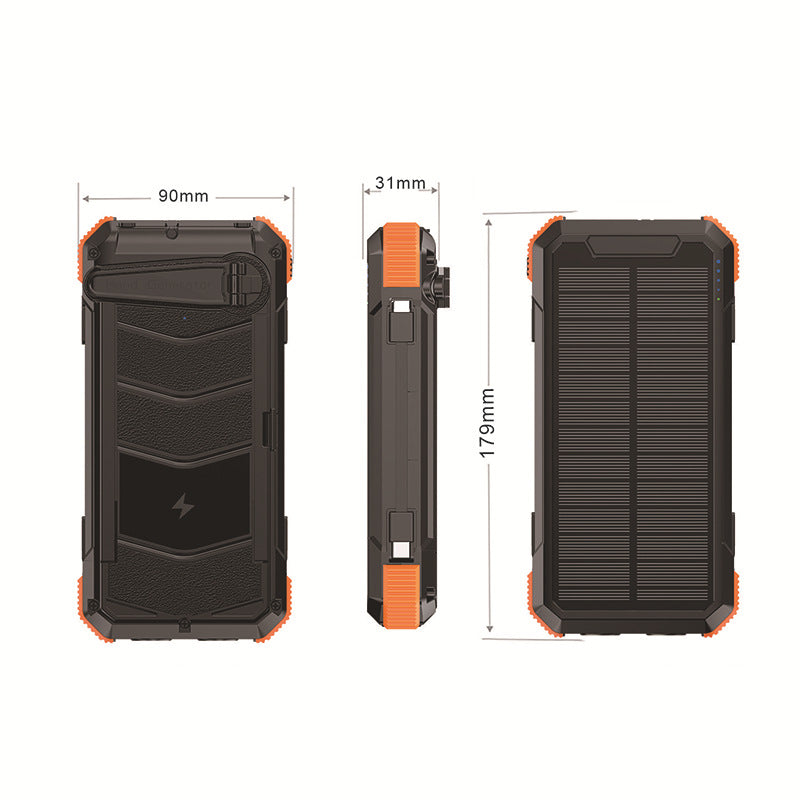 Foldable Solar Power Bank Bowlift