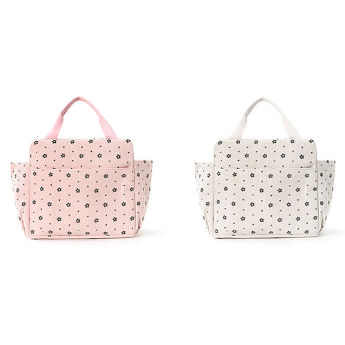 Practical Organizer Bag with Floral Design Bowlift