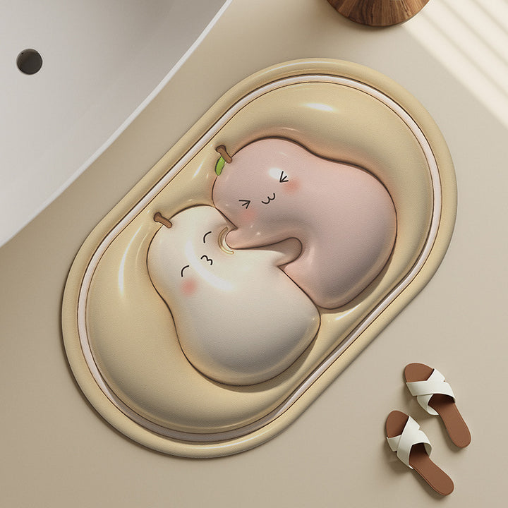 Novelty Bath Mat Bowlift