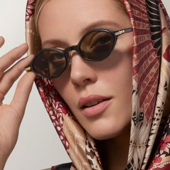 Women's fashionable sunglasses with unique design and high-quality metal frame Bowlift