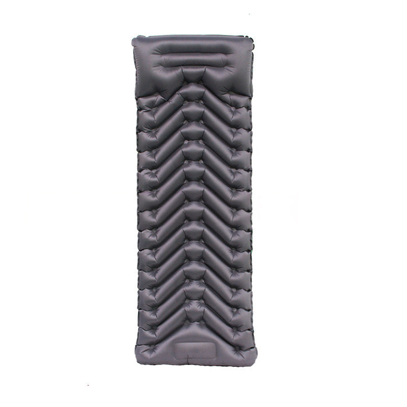 Inflatable sleeping pad with comfort zones Bowlift