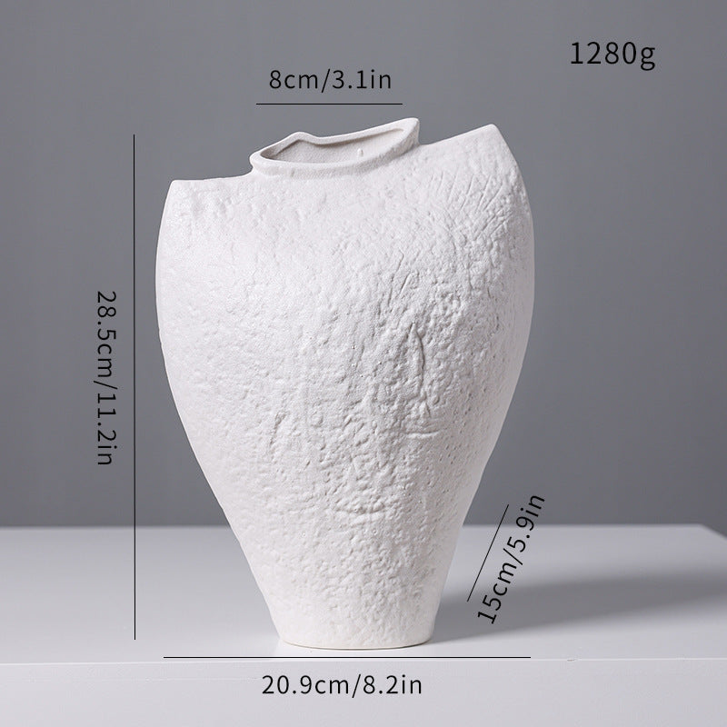 Abstract Shaped Decorative Ceramic Vase