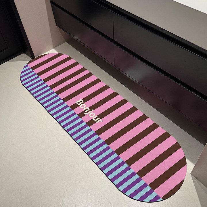 Playful Cartoon-Themed Area Mat