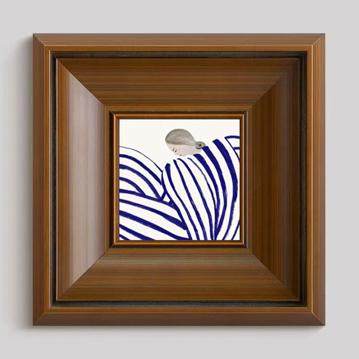 Framed Artistic Emotional Portrait Wall Art