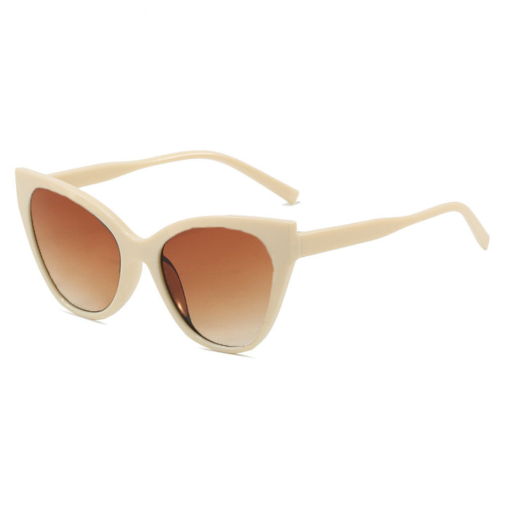 Women's Cat-Eye Sunglasses with UV Protection and Modern Frame Bowlift