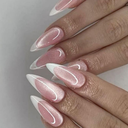 Luxurious Gradient Press-On Nails Bowlift