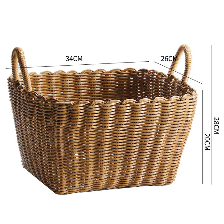 Unisex Versatile Storage Basket made of woven material Bowlift