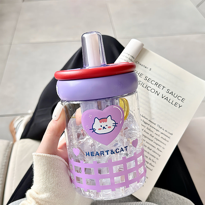 Ladies drinking cup with funny design Bowlift