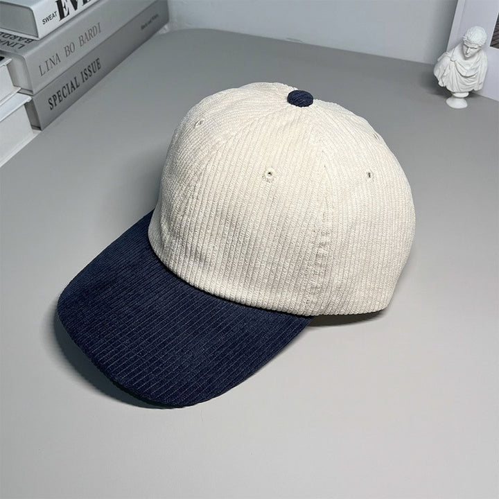Women's Corduroy Baseball Cap Bowlift