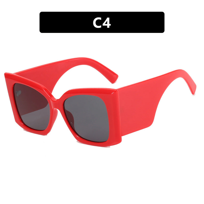 Women's Oversized Sunglasses with Modern Design and UV Protection Bowlift