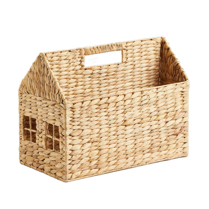 Playful storage basket in the house design