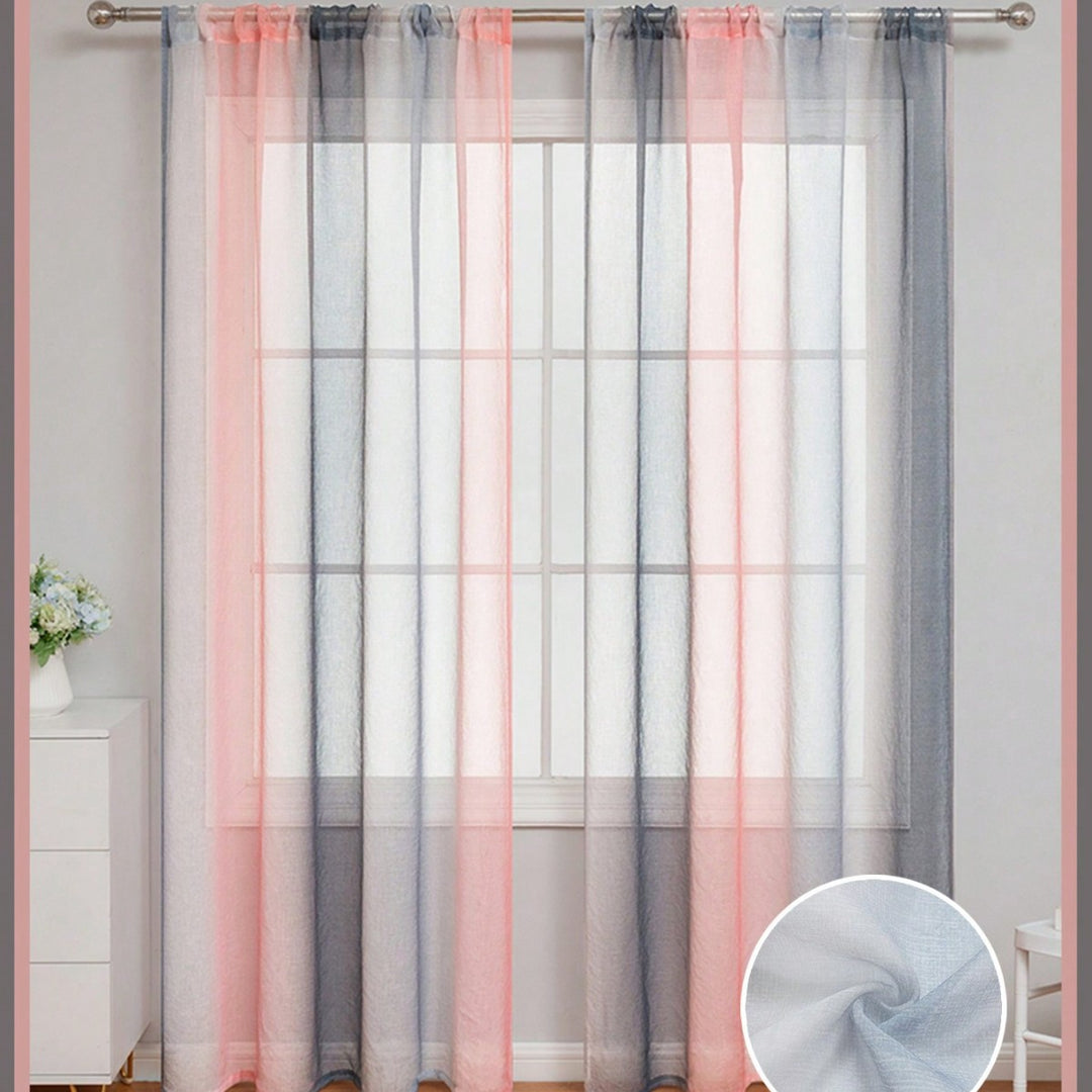 Sheer Gradient Window Drapes