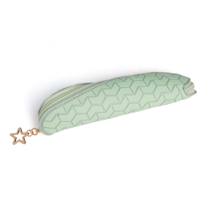 Stylish Geometric Patterned Pencil Case Bowlift