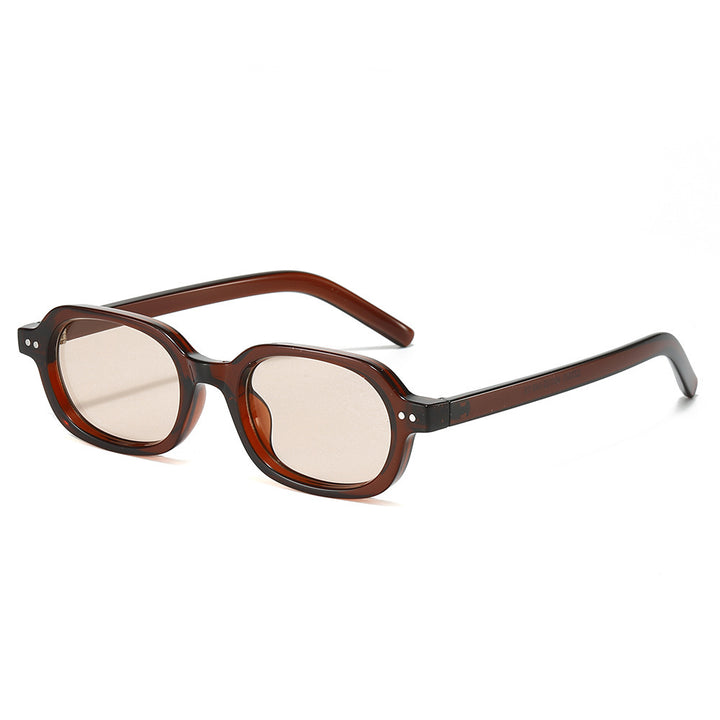 Stylish Vintage-Inspired Oval Sunglasses Bowlift