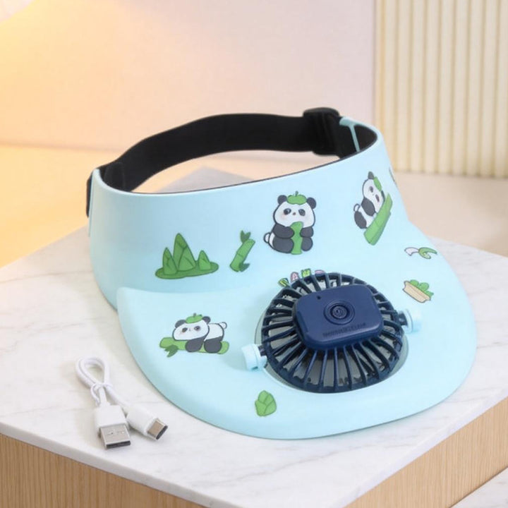Ladies Comfortable Table Fan with Playful Design Bowlift