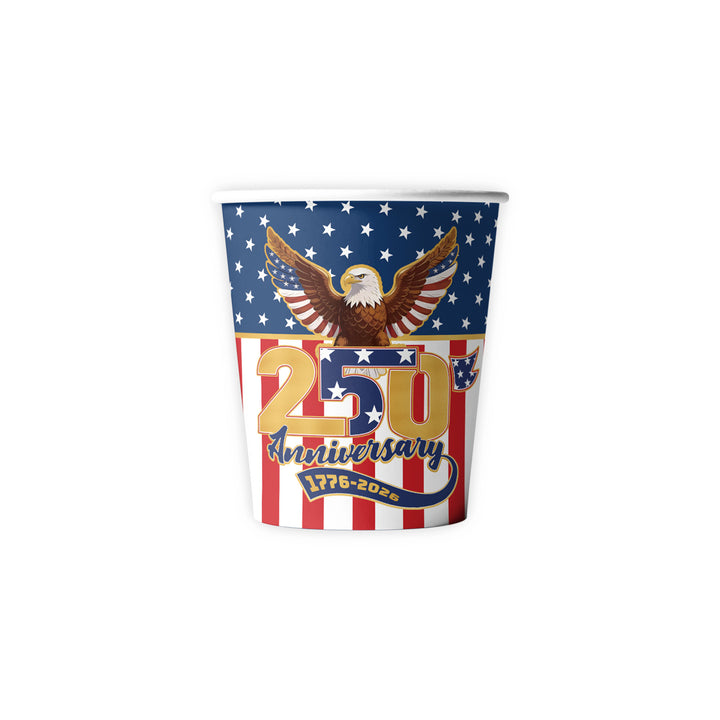 Unisex decorative paper napkins set anniversary motif USA square disposable Bowlift