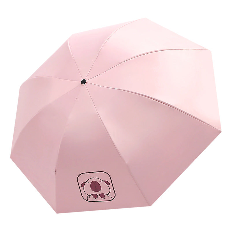 Ladies child-friendly umbrella with playful design Bowlift
