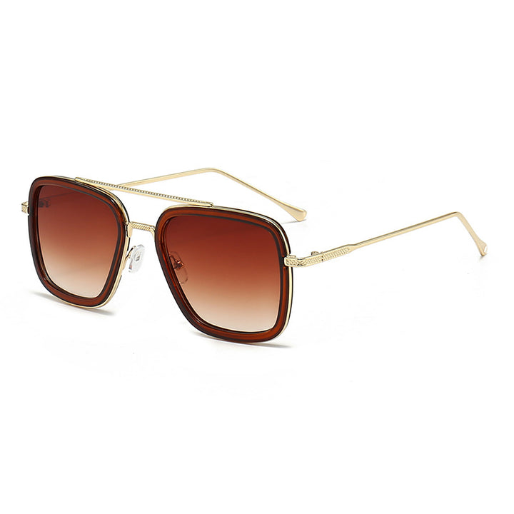 Women's stylish square sunglasses with metallic details Bowlift
