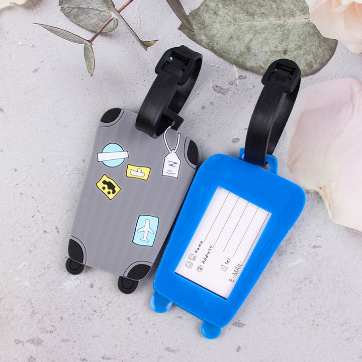 Playful Luggage Identifier Bowlift