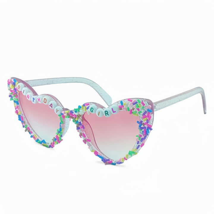 Decorative Heart-Shaped Sunglasses Bowlift