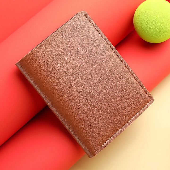 Premium Leather Business Card Holder Bowlift