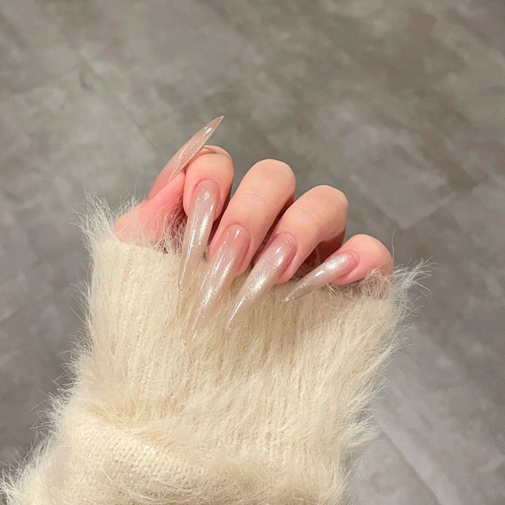 Artistic Long Stiletto Nail Enhancements Bowlift