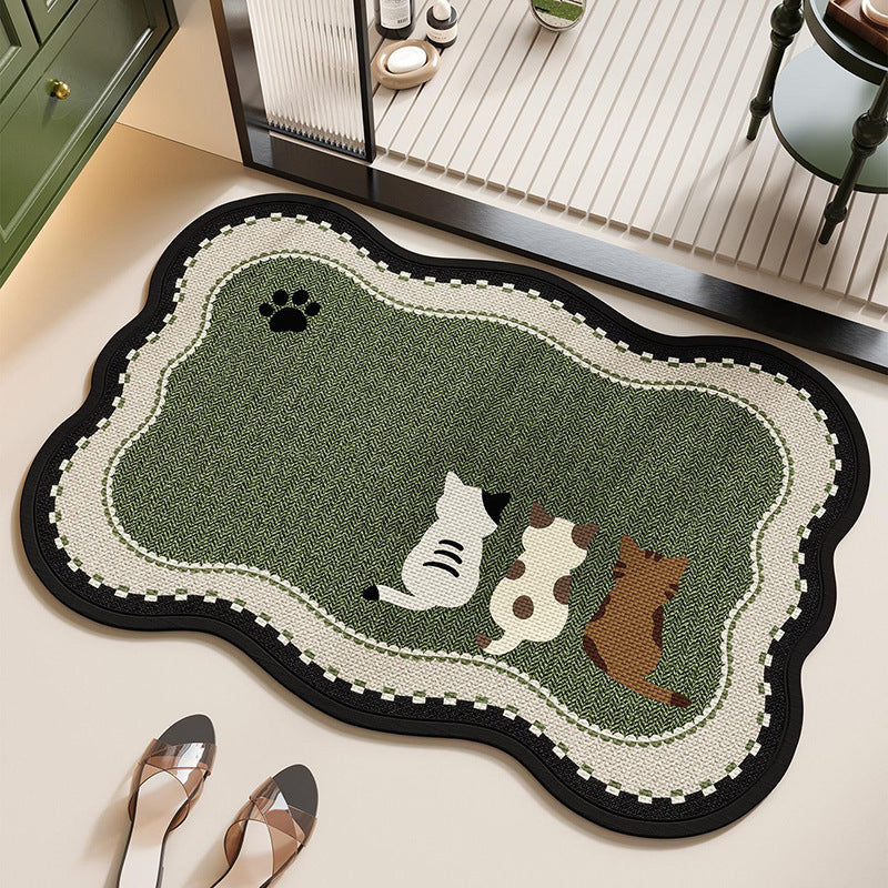Dog-Themed Memory Foam Area Mat