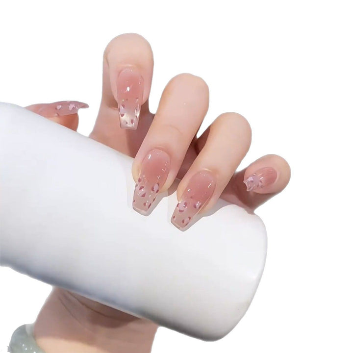 Decorative Gel Press-On Nails Bowlift