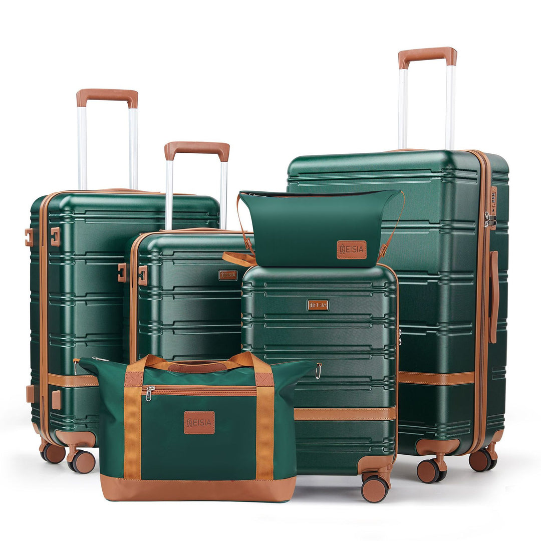 Unisex Comprehensive Hard Shell Luggage Set Bowlift