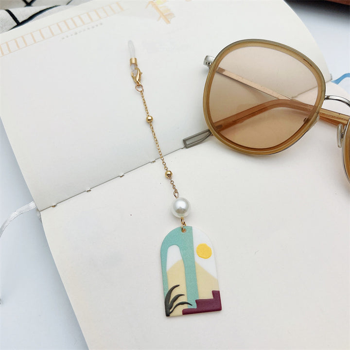 Heart-Designed Eyewear Chain Holder Bowlift